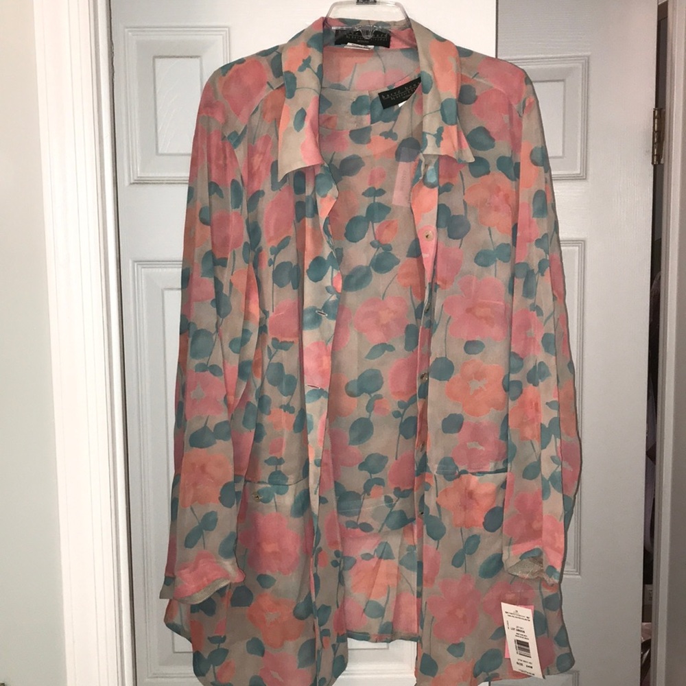 NWT 2 piece Harvé Benard top